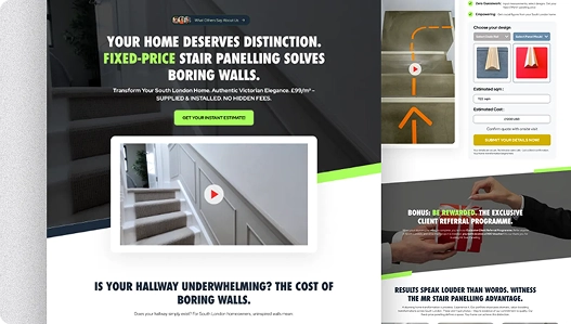 Custom Landing Page Design
