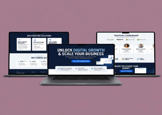 High-Converting Landing Page Design