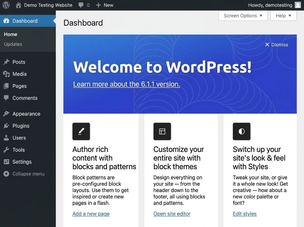 Custom WordPress website design